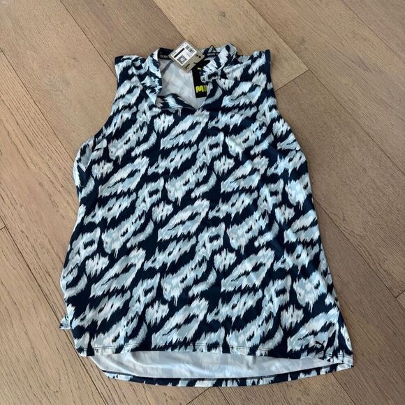 $60 PUMA Women's animal print Sleeveless tank Golf Polo size xxl m10 - Picture 3 of 6